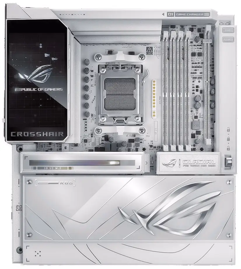 Montaje Placa Base ASUS ROG CROSSHAIR X870E GLACIAL El Berrueco El Berrueco PC - Montaje Placa Base ASUS ROG CROSSHAIR X870E GLACIAL El Berrueco
